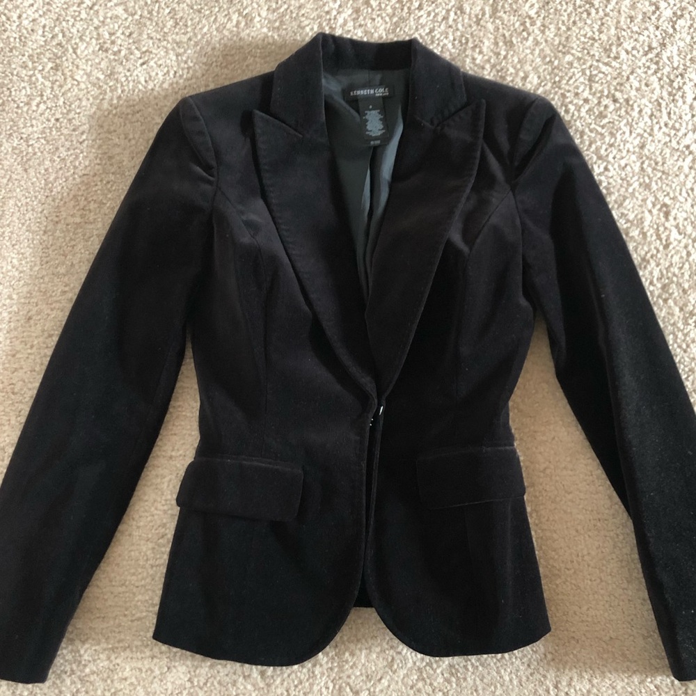 Kenneth Cole velvet blazer size 0